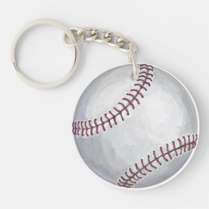 Baseball Key Ring