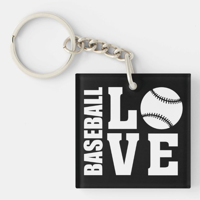 Baseball Key Ring (Front)