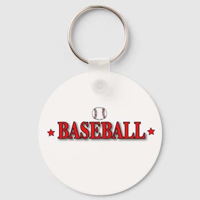 Baseball Key Ring (Front)