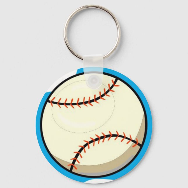 baseball keychain (Front)