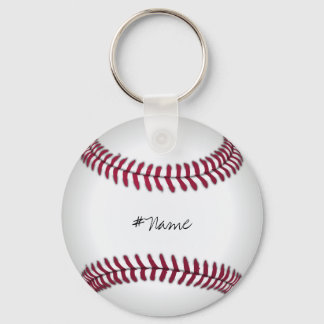 Baseball_Keychain (Personalise) Key Ring