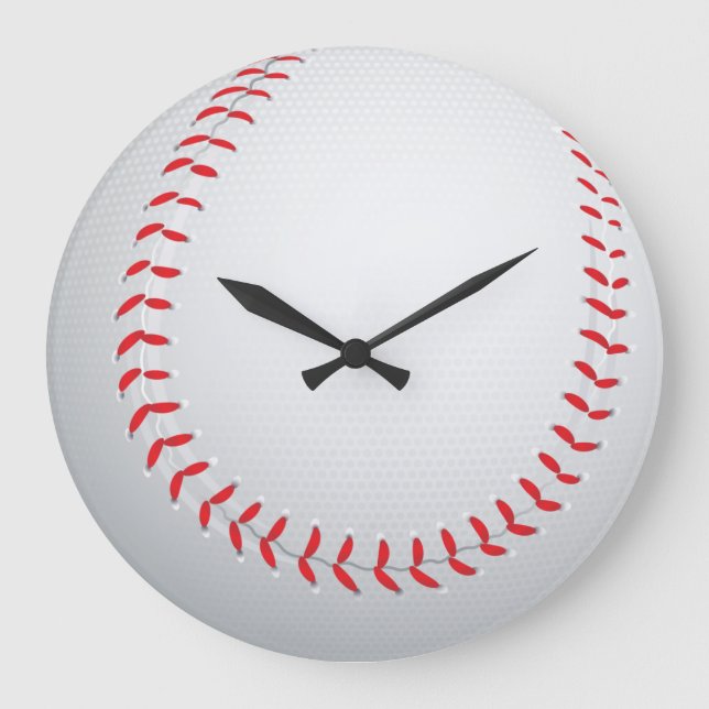 Baseball Large Clock (Front)