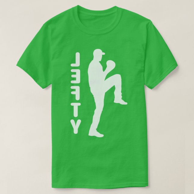 Baseball Lefty Left Handed Pitcher Funny Baseball  T-Shirt (Design Front)