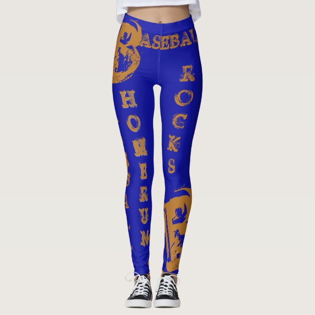 Baseball Leggings (Front)