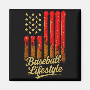 Baseball Lifestyle 101 Apparel Youth Baseball Drip Magnet