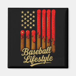 Baseball Lifestyle 101 Apparel Youth Baseball Drip Magnet
