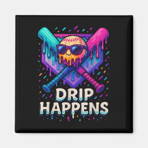 Baseball Lifestyle 101 Apparel Youth Baseball Drip Magnet