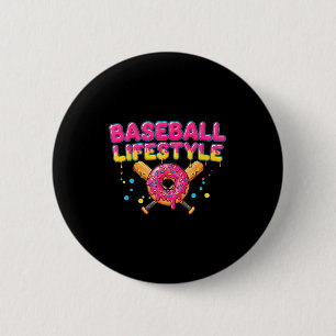 Baseball Lifestyle 101 Apparel Youth Drip Baseball 6 Cm Round Badge