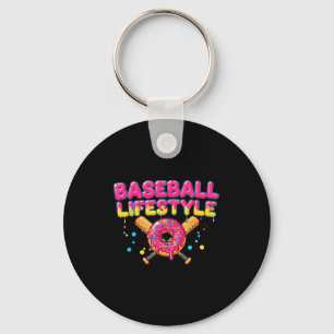 Baseball Lifestyle 101 Apparel Youth Drip Baseball Key Ring