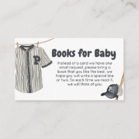 Baseball Little Slugger Baby Shower Books for Baby