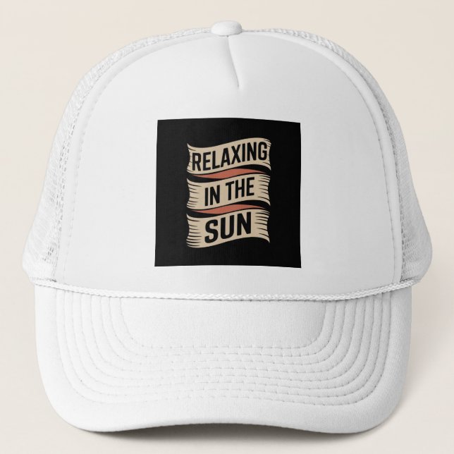 Baseball Logo Trucker Hat  (Front)