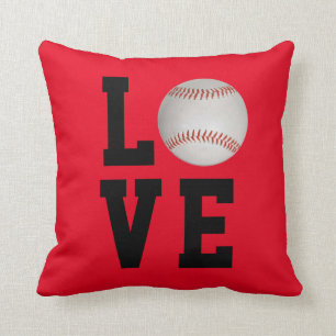 Baseball Love Customisable Cushion