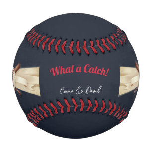 Baseball Love Dark Navy Sports Wedding Baseball
