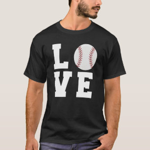 Baseball Love Mum Dad Coach Player Athlete Sport T-Shirt