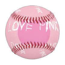 Baseball love pink ball
