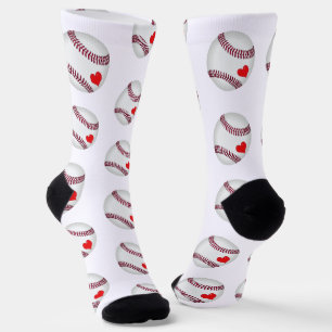 Baseball Love Socks