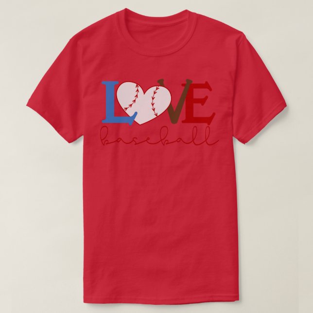 Baseball Lover 1 T-Shirt (Design Front)