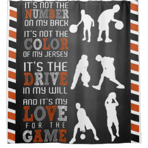 Baseball Lover Gift, Baseball Player Gift Idea Shower Curtain