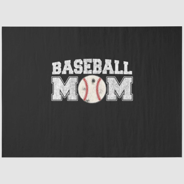 Baseball Lover | I'm the Best Baseball Player Tissue Paper (Front)