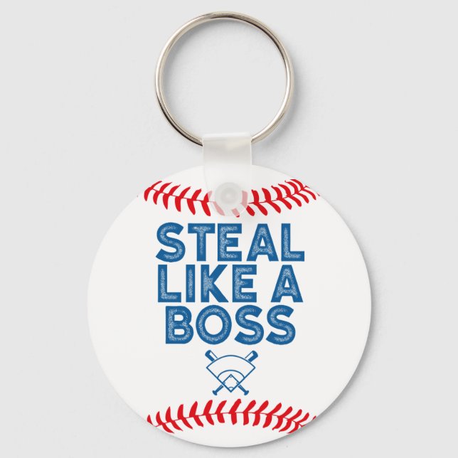Baseball Lover Key Chain (Front)