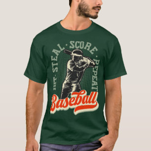 Baseball Lover Vintage Retro  T-Shirt