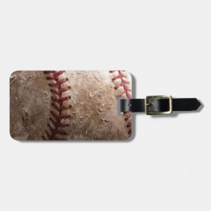 Baseball Luggage Tag