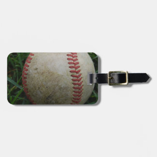 Baseball Luggage Tag