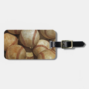 Baseball Luggage Tag