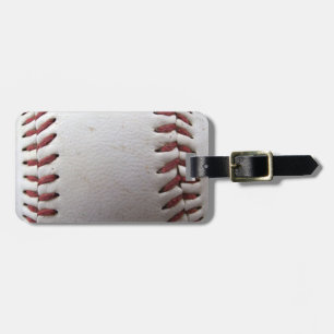 Baseball Luggage Tag
