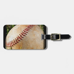 Baseball Luggage Tag