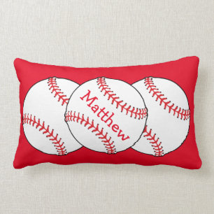 Baseball Lumbar Pillow