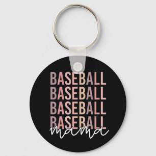 Baseball Mama   Baseball Mum Gifts Key Ring
