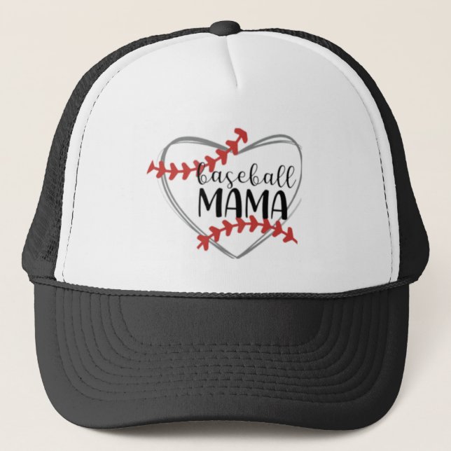 Baseball Mama Hat (Front)