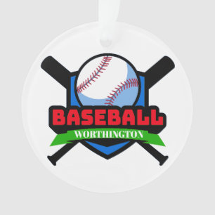 Baseball Medal Ornament