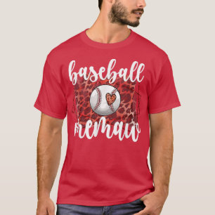 Baseball Memaw Grandma Memaw Of A Baseball Player T-Shirt