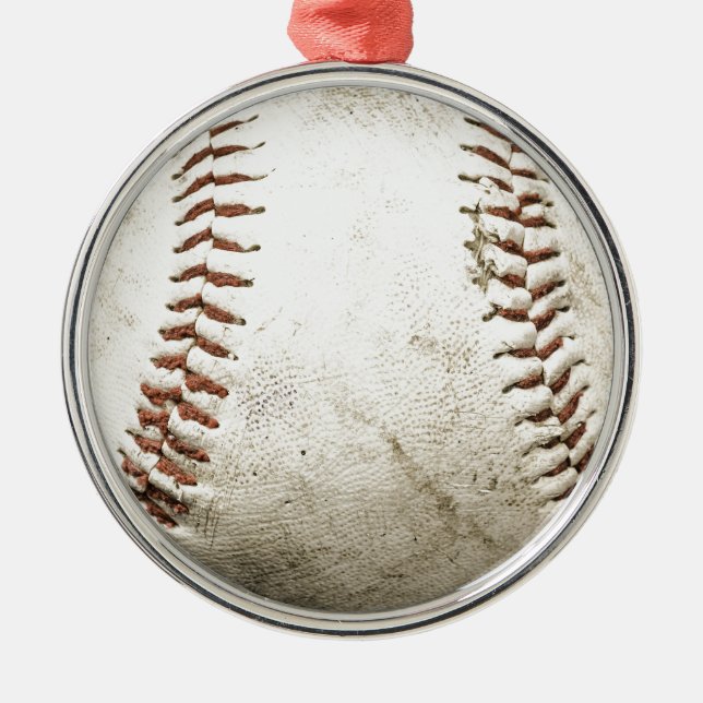 Baseball Metal Tree Decoration (Front)