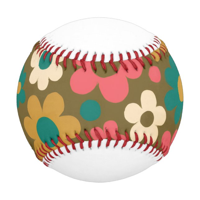 BASEBALL - MID CENTURY MODERN DESIGN. (Front)
