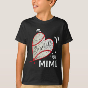 Baseball Mimi Family Matching Players Team Mimi T T-Shirt