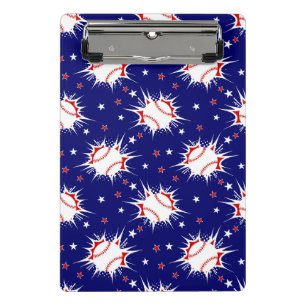 Baseball Mini Clipboard