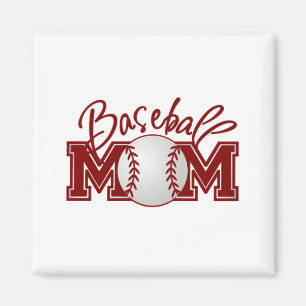 Baseball MOM Magnet