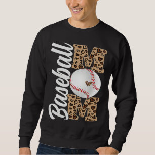 Baseball Mom Motheru2019s Day Baseball Sport  Wome Sweatshirt