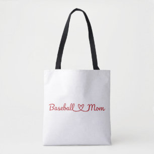 Baseball Mom Tote Bag