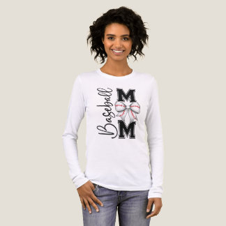Baseball Mom With Coquette Bow Tri-Blend Shirt
