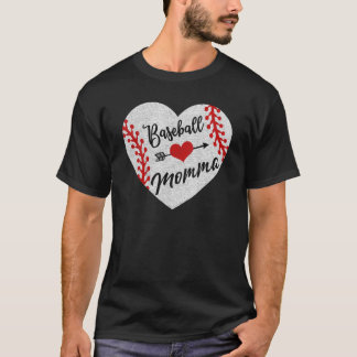 Baseball Momma Hear Mum Mother's Day T-Shirt
