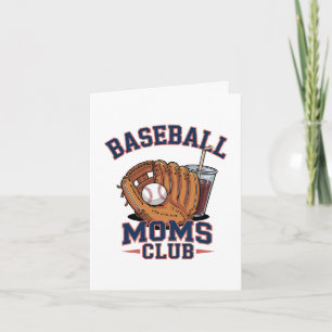Baseball Moms Club Mother's Day Holiday Card