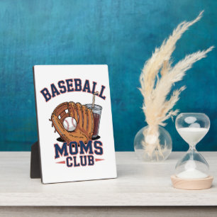 Baseball Moms Club Mother's Day Plaque
