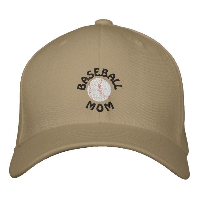 Baseball Moms Embroidered Cap (Front)