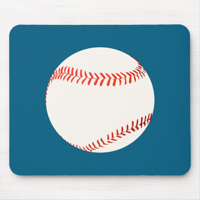 Baseball Mouse Pad (Front)