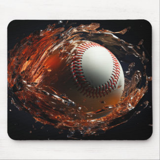 Baseball Mouse Pad