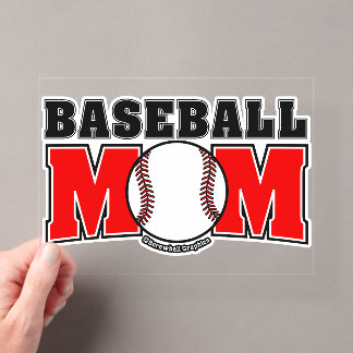 Baseball Mum Acrylic Invitations